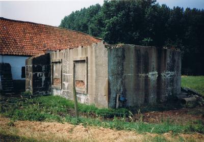 vooraanzicht bunker C8 in 1995 Guido De Jong